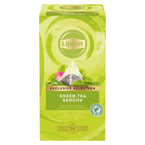 Té Verde Sencha Lipton Caja con 25 sobres -