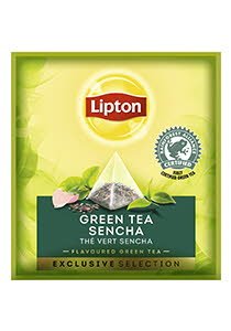 Té Verde Sencha Lipton Caja con 30 sobres -