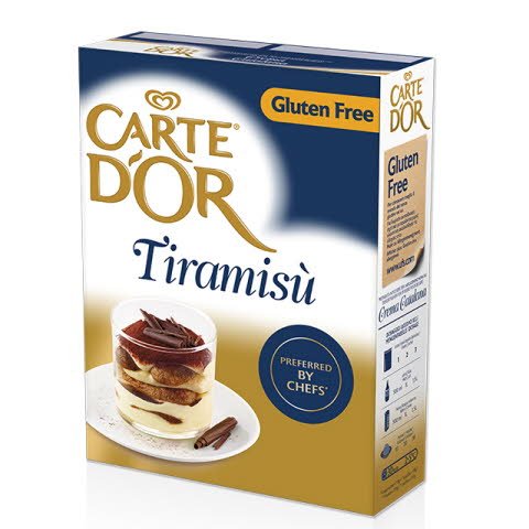 Tiramisú Carte d'Or Sin Gluten 48 raciones -