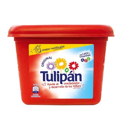 Tulipán Margarina para untar Sin sal tarrina 1Kg -