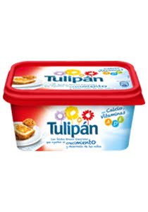 Tulipán Margarina para untar Sin sal tarrina 500g -