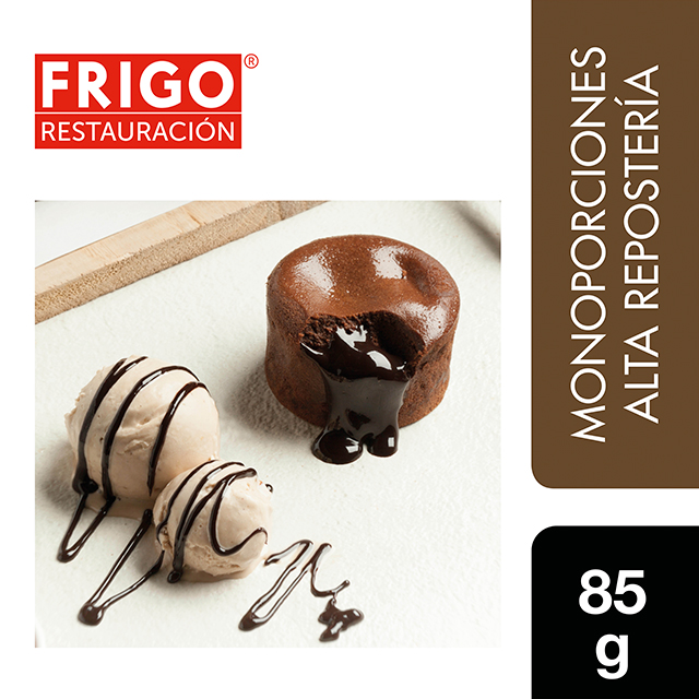 Coulant de Chocolate Frigo Restauración 85gr - Las tartas y bizcochos de Frigo Restauración están preparadas tal y como tú las harías