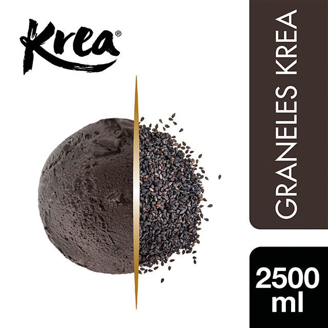 Crema Helada de Sésamo Negro Krea 2,5L - La gama de Helados KREA, exclusiva de Restauración, te ofrece sabores sorprendentes para crear platos originales.