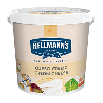 Hellmann's Queso Crema cubo 1,5Kg - Nuevo Hellmann's Queso Crema, con textura suave y cremosa para un untado perfecto
