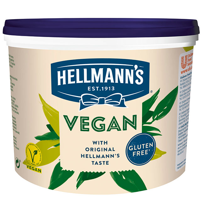 Hellmann's Vegana cubo 2,6L sin gluten - Hellmann’s vegana, con todo el sabor y textura Hellmann’s