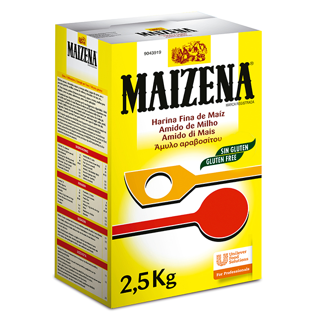 Maizena Harina Fina De Maiz Sin Gluten Caja 2 5kg Unilever Food Solutions