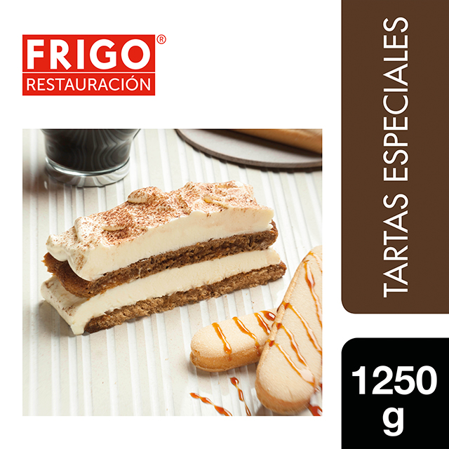 Tiramisú Veneto Frigo Restauración 1,2Kg - Las tartas y bizcochos de Frigo Restauración están preparadas tal y como tú las harías