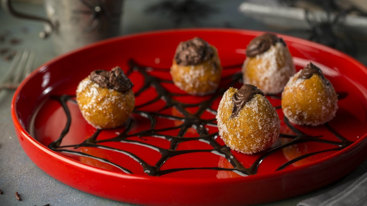 Buñuelos de muerte por chocolate Buñuelos de muerte por chocolate