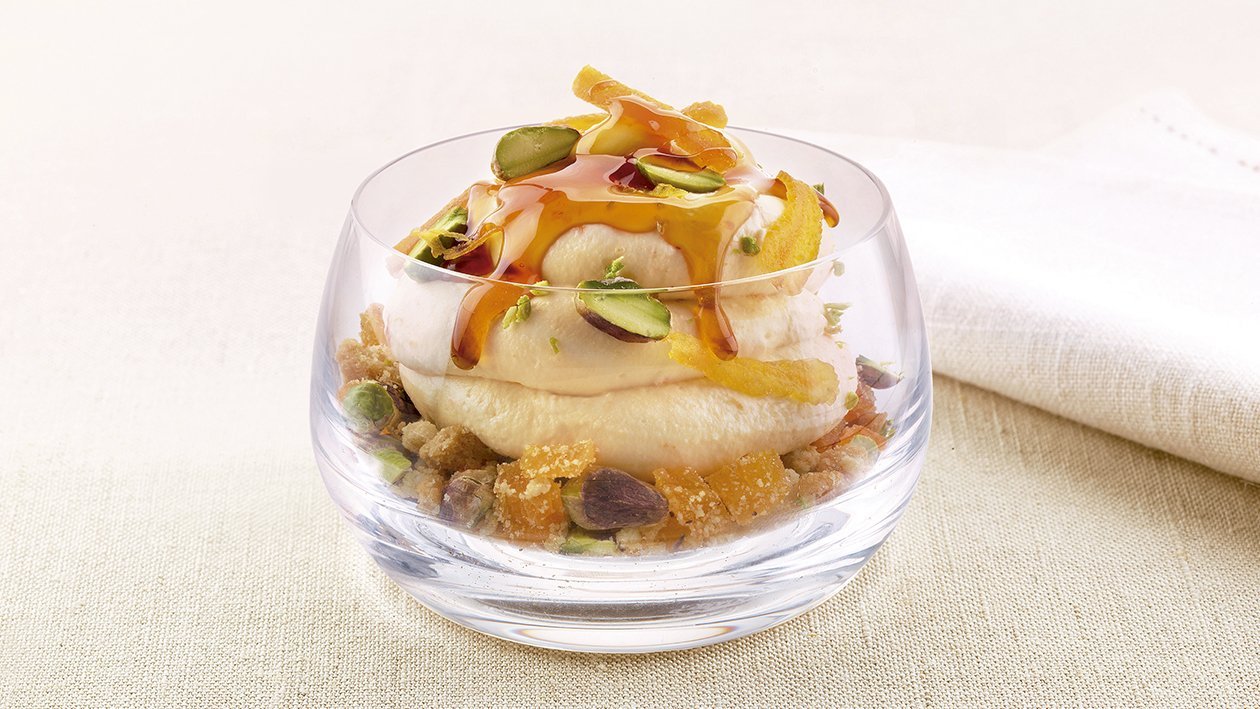 Cheesecake con mermelada de albaricoque y pistachos Cheesecake con mermelada de albaricoque y pistachos