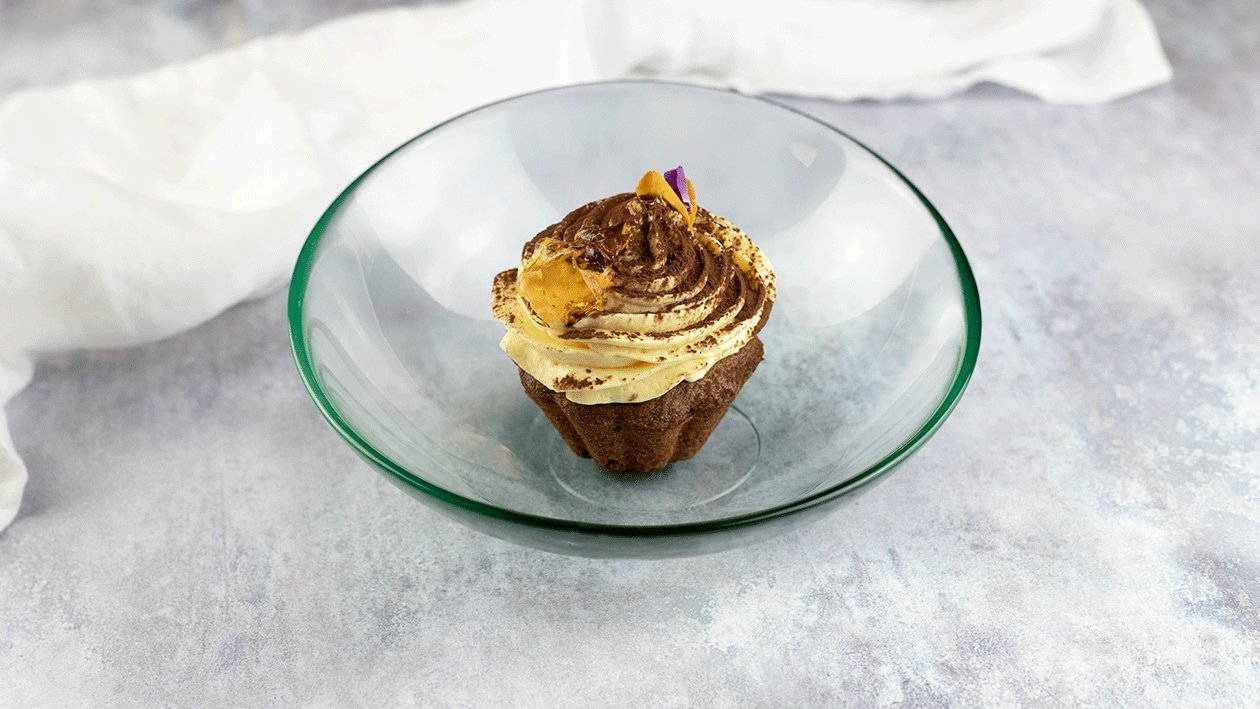 Cupcake de tiramisú Cupcake de tiramisú