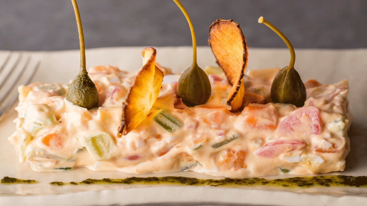 Ensaladilla Fusión Aragonesa Ensaladilla Fusión Aragonesa