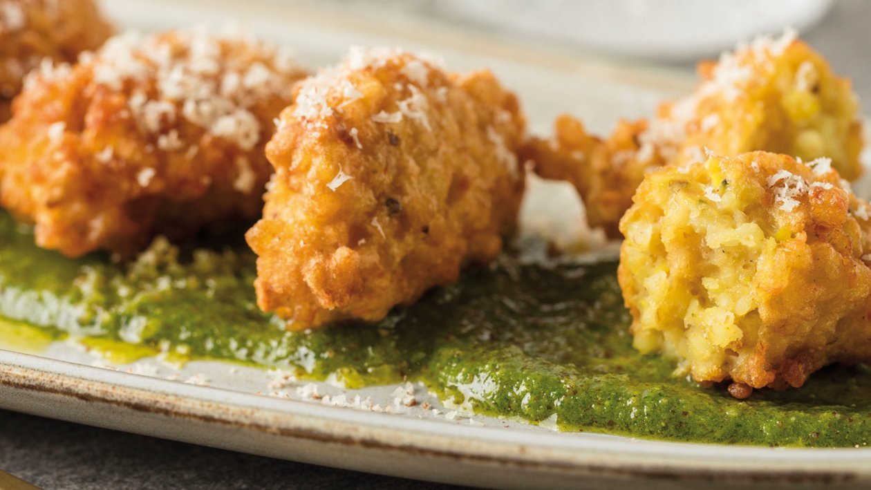 Falafel de bulgur Falafel de bulgur