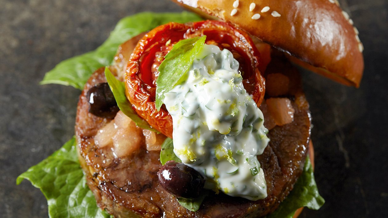 Hamburguesa de Ossobuco Hamburguesa de Ossobuco