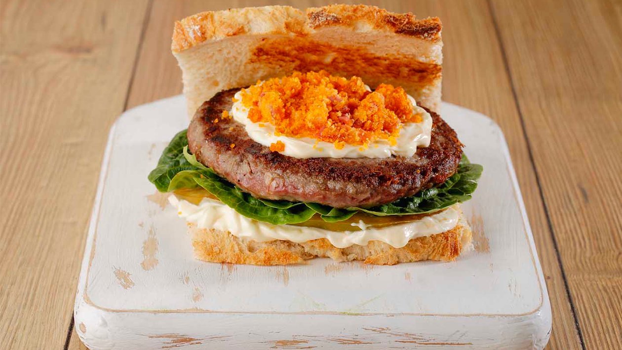 Hamburguesa portuguesa Hamburguesa portuguesa