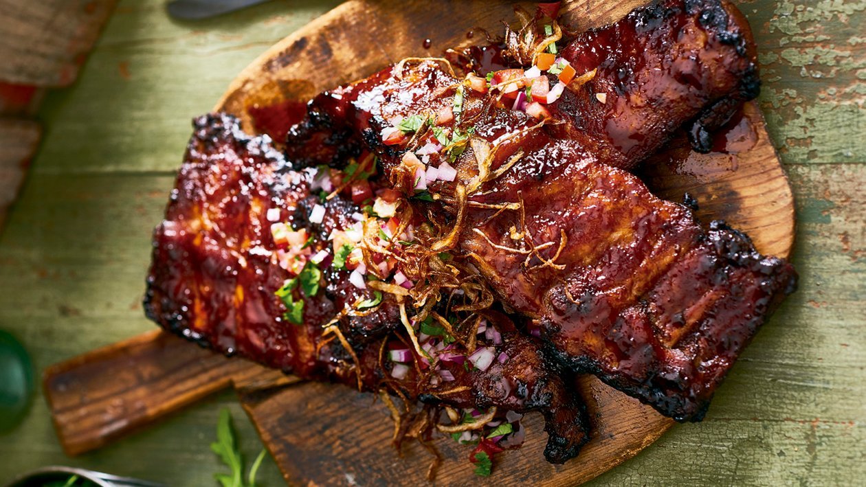 Hawaiian cowboy ribs Hawaiian cowboy ribs
