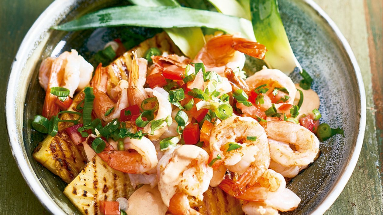 Hawaiian shrimp salad Hawaiian shrimp salad