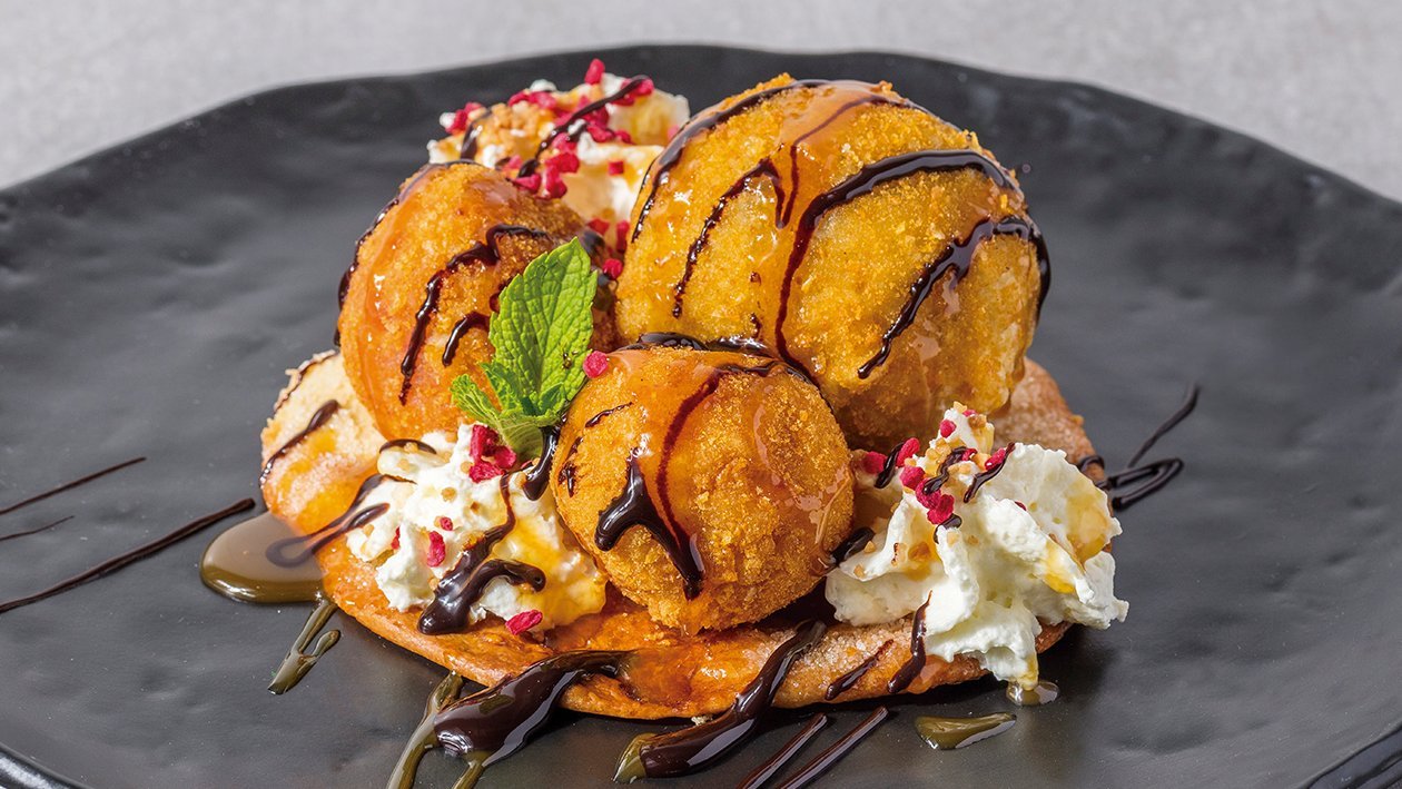 Helado frito Helado frito