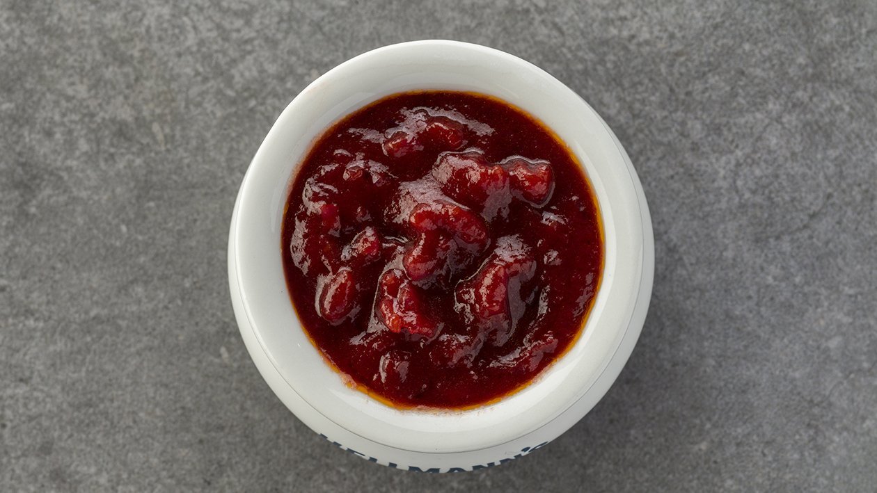 Ketchup de frambuesa Ketchup de frambuesa
