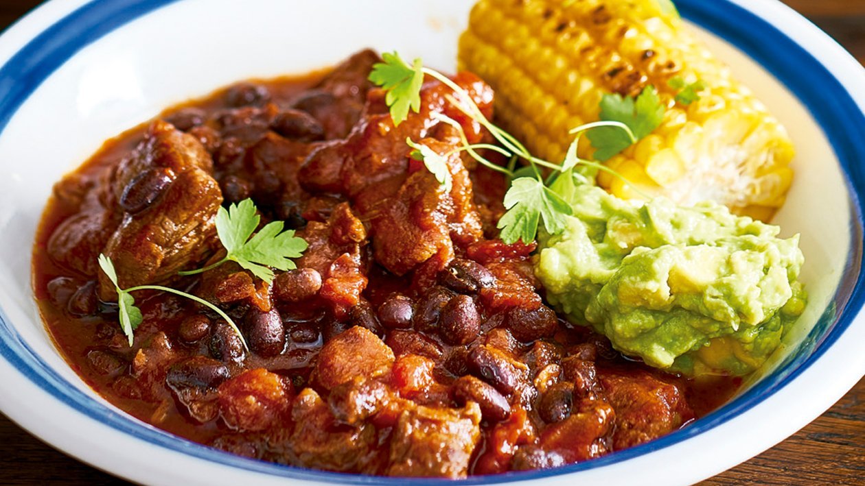 Low and slow chipotle chilli bowl Low and slow chipotle chilli bowl