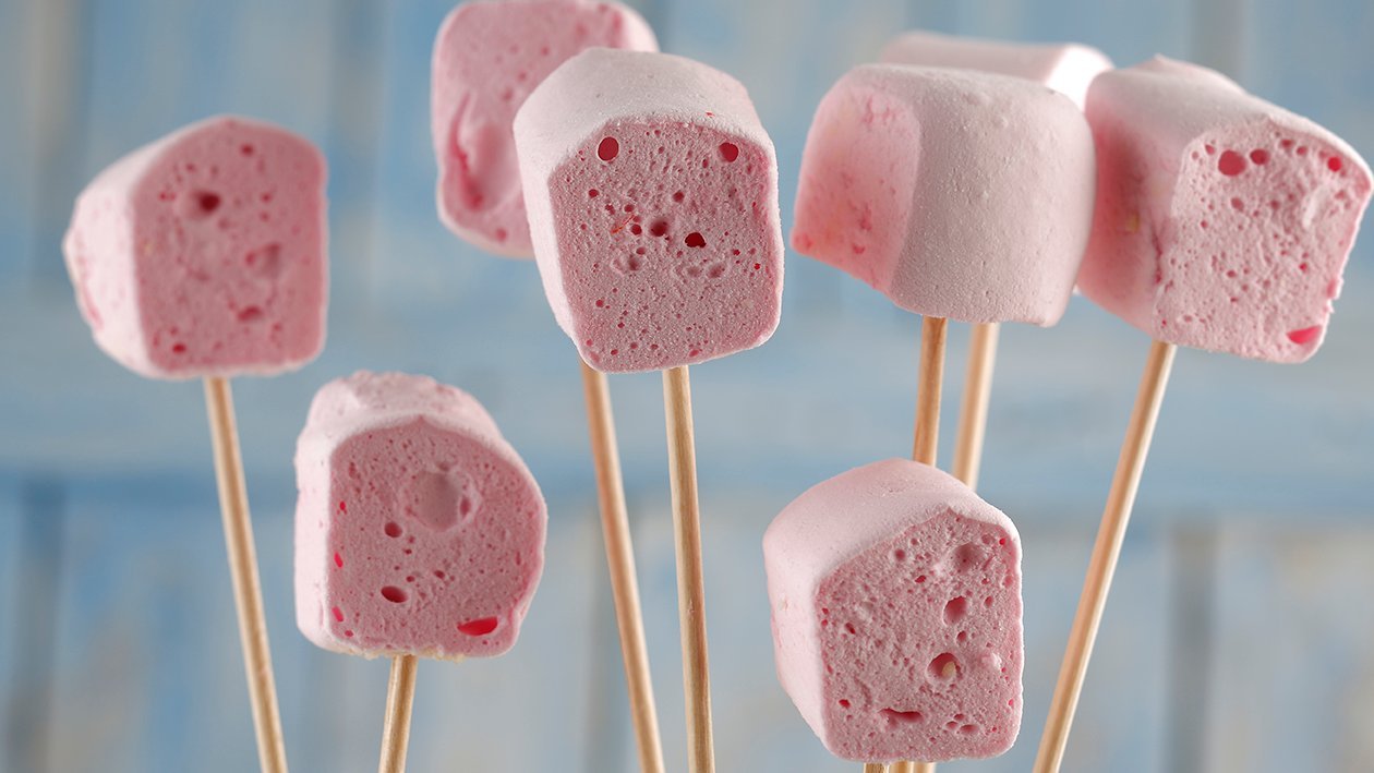 Marshmallows de cereza Marshmallows de cereza