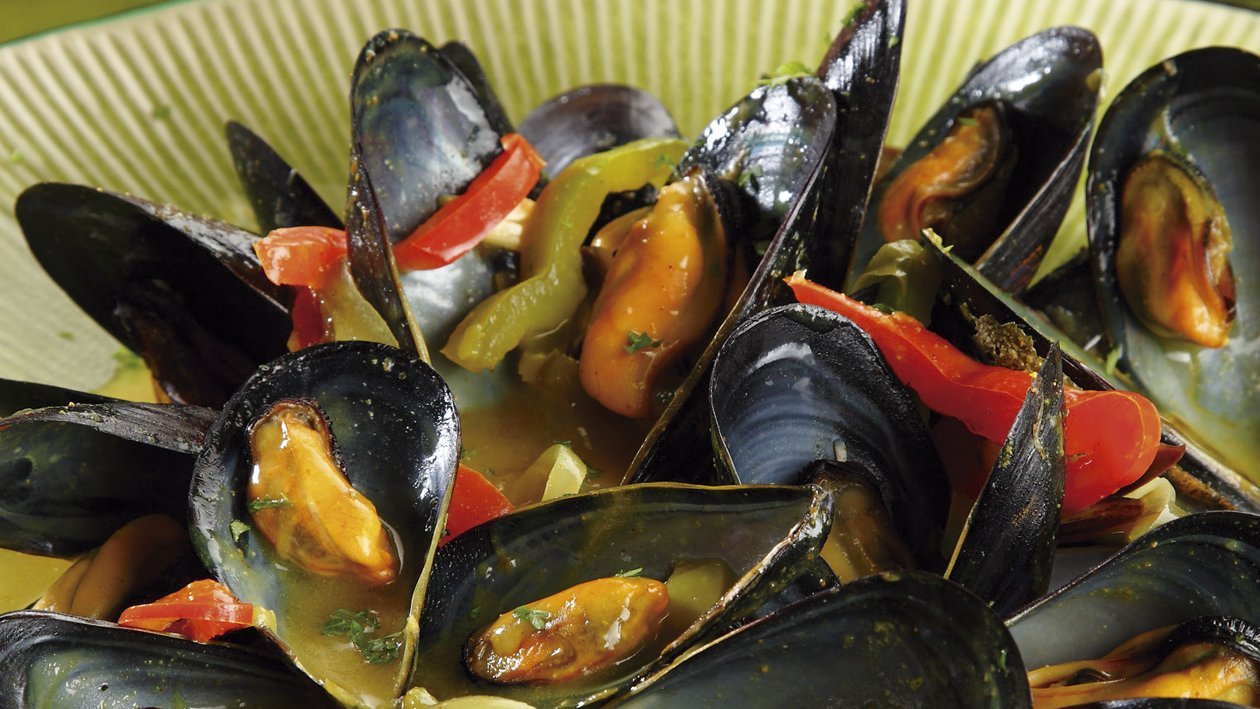 Mejillones al curry Mejillones al curry