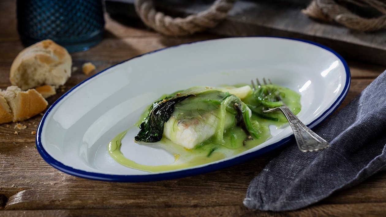 Merluza en salsa verde marina Merluza en salsa verde marina