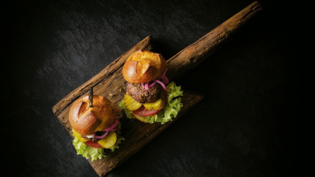 Mini burger de Wagyu Mini burger de Wagyu