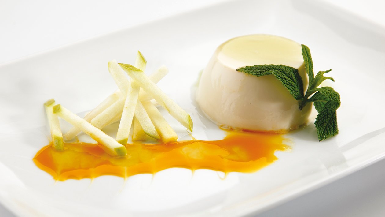 Panna Cotta al té verde Panna Cotta al té verde