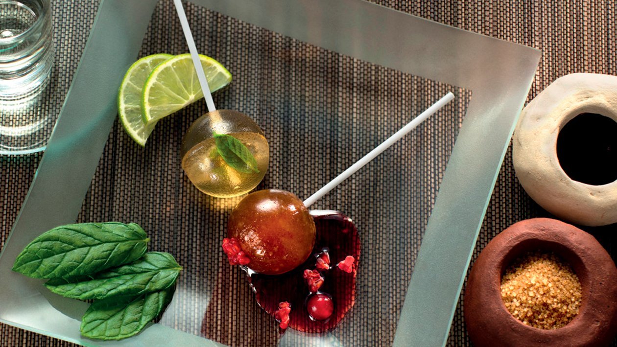 Polos de caipirnha y mojito Polos de caipirnha y mojito