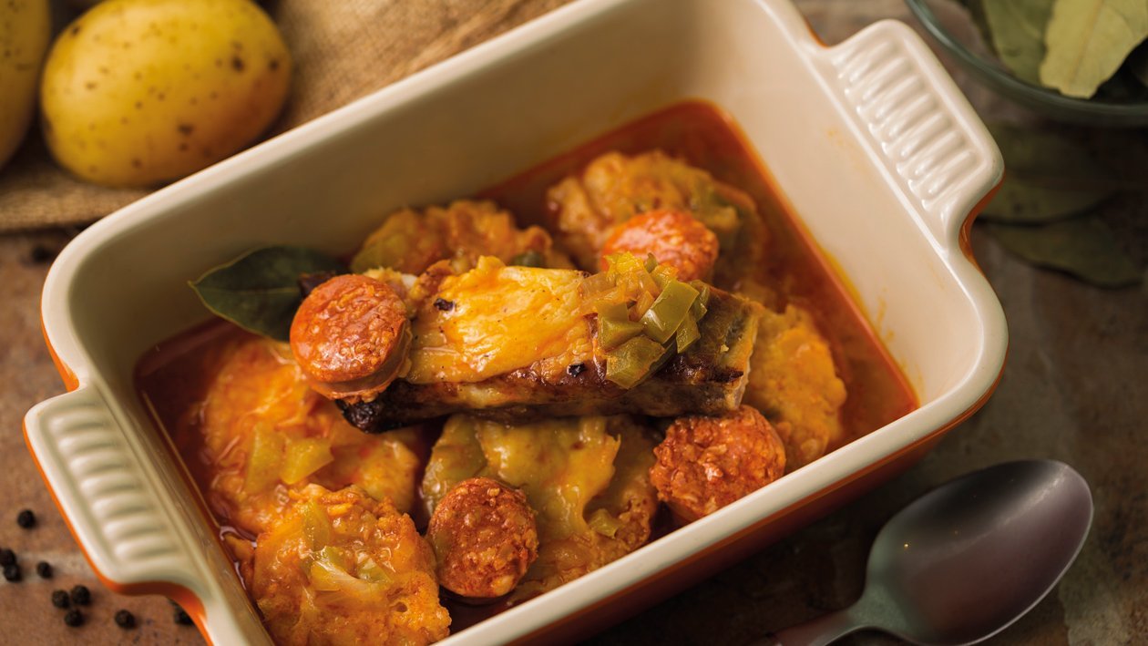 Riojana de patatas a la importancia Riojana de patatas a la importancia