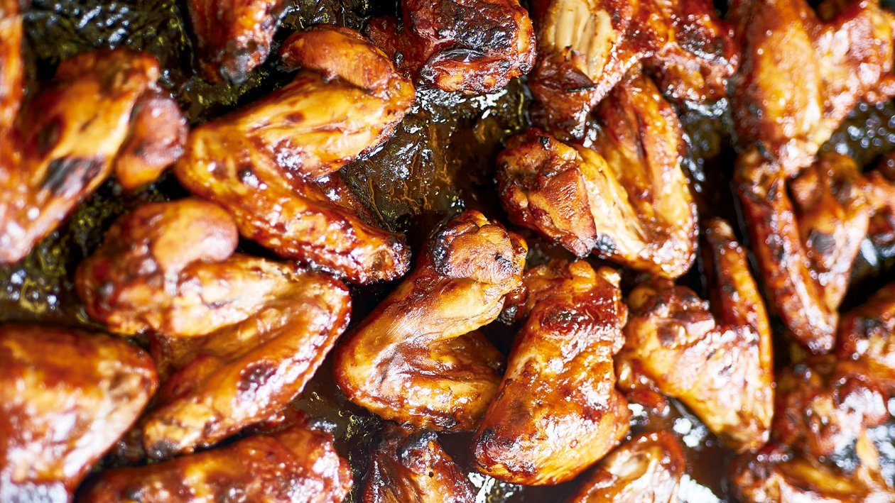 Teriyaki chipotle buffalo wings Teriyaki chipotle buffalo wings