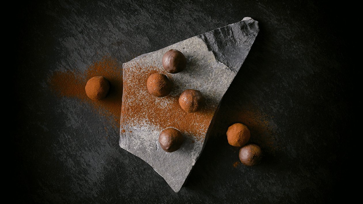 Trufas de coco y dátil Trufas de coco y dátil