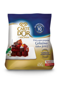 Carte D'Or® Gelatina de Jerez 600 g - Ofrece gran sabor, variedad y el mejor rendimiento para tu negocio con Gelatinas Carte D'Or®.
