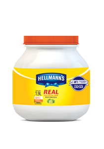 Hellmann´s® Mayonesa Real 1.9 L - Hellmann's® Real te ayuda a enamorar a tus clientes al primer bocado.