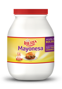 Iberia® Mayonesa 3.8 L - Mayonesa Iberia® tiene un gran sabor y no remoja el pan. Iberia® Mayonesa 3.8 L - Mayonesa Iberia® tiene un gran sabor y no remoja el pan.