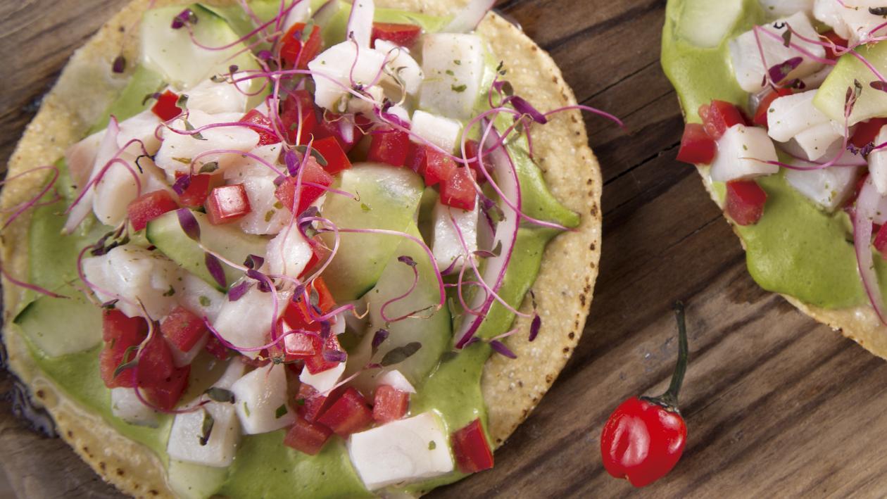 Aguachile Verde con Vegetales Aguachile Verde con Vegetales