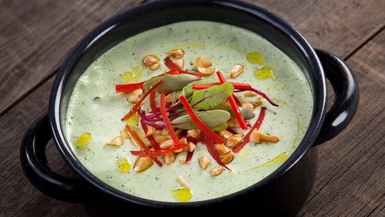 Crema de Brócoli al Maní Crema de Brócoli al Maní