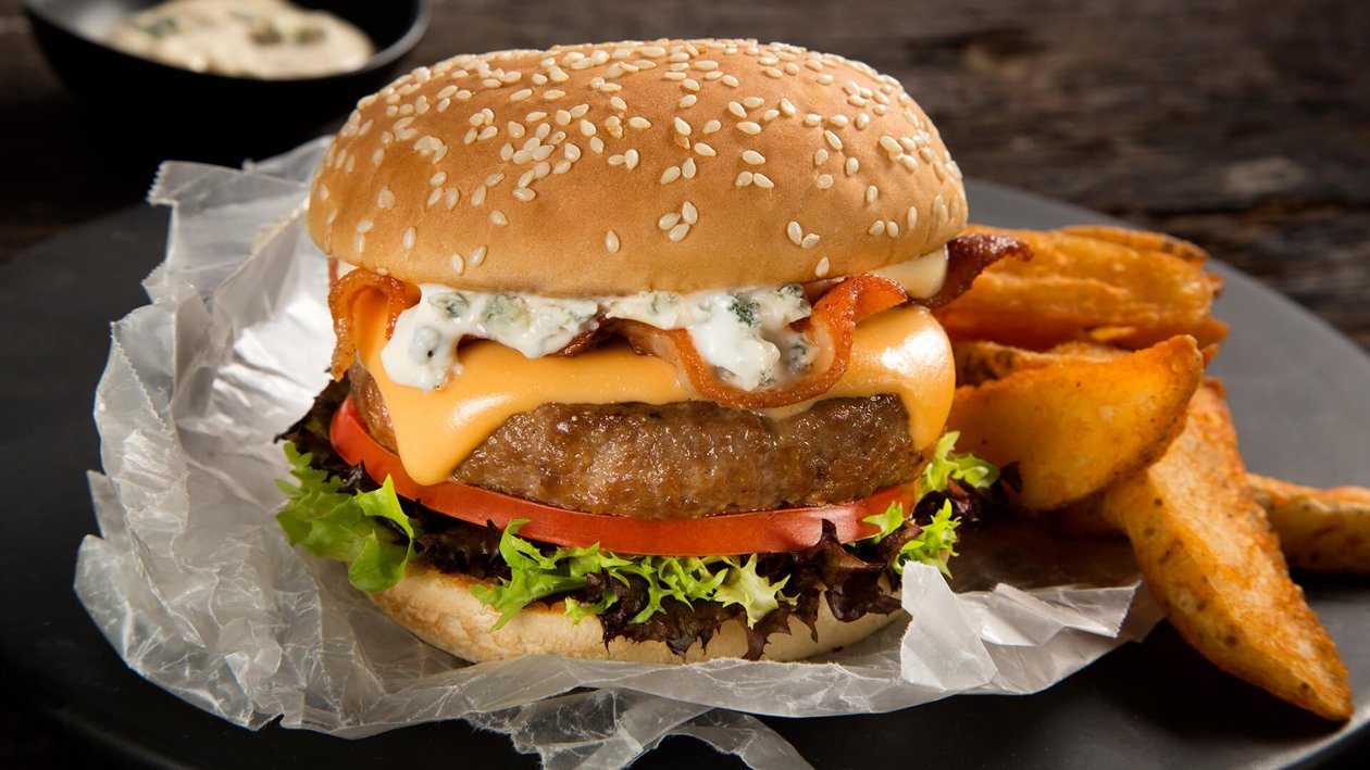 Hamburguesa blue Hamburguesa blue