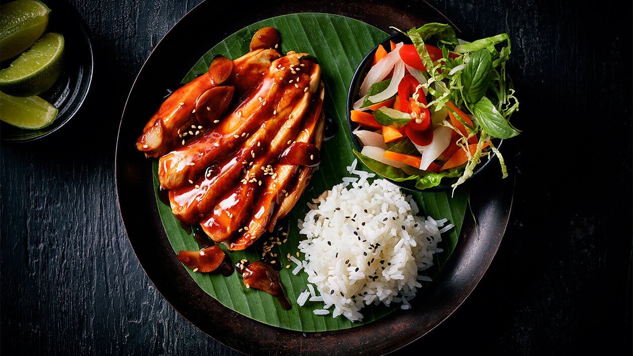 Pechuga de Pollo Teriyaki Pechuga de Pollo Teriyaki
