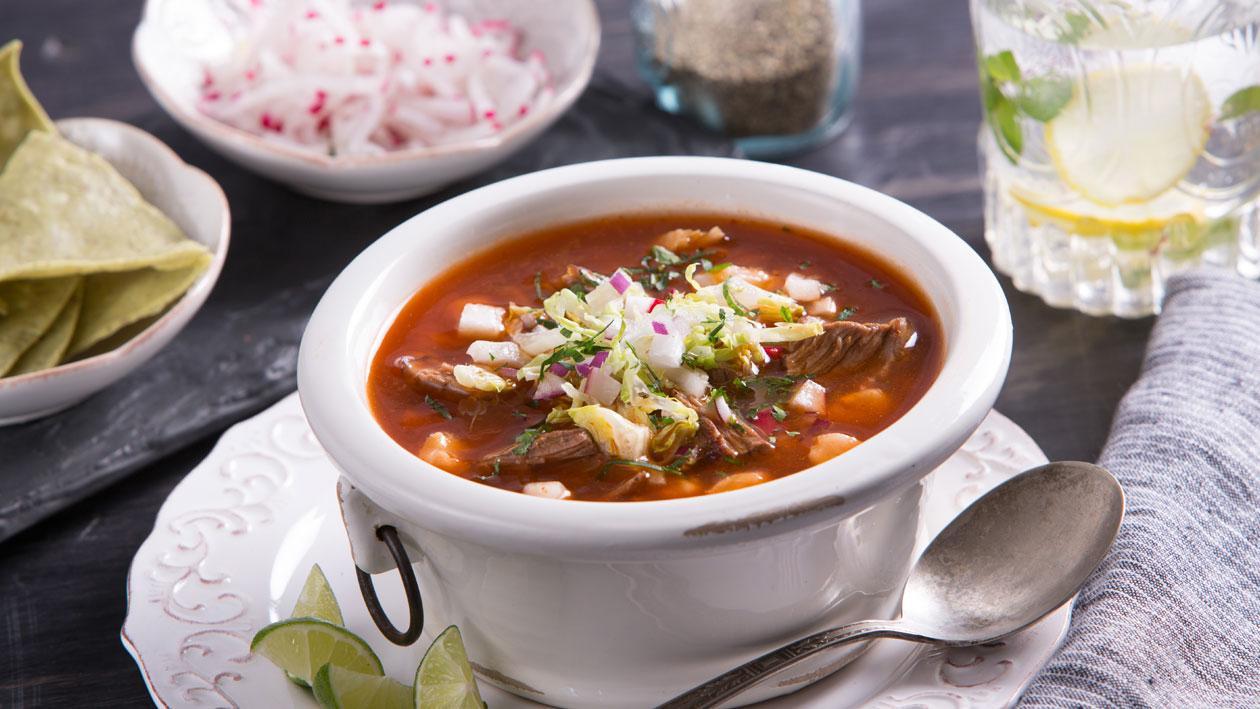 Pozole de Costilla de Res Pozole de Costilla de Res