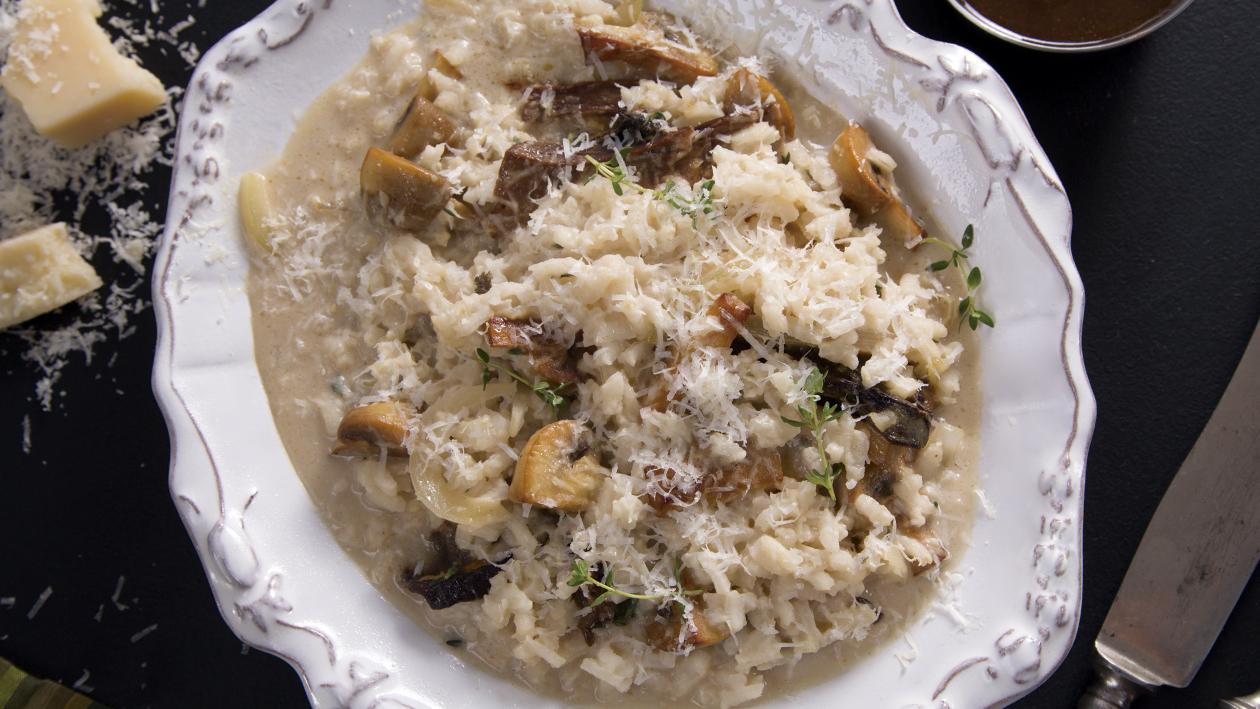 Risotto con Hongos Risotto con Hongos