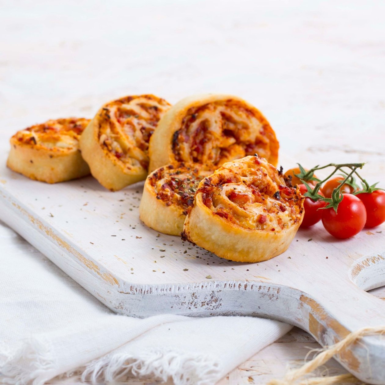 Rol de tomate y queso de cabra Rol de tomate y queso de cabra