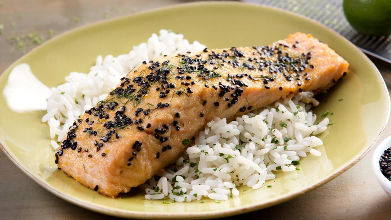 Salmón con Costra Salmón con Costra