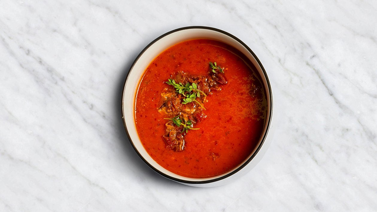 Küpsetatud paprika supp Küpsetatud paprika supp