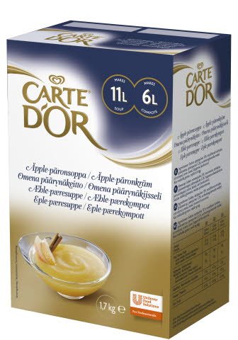 Carte d'Or Omena-päärynäkeitto/-kiisseli 1,7kg/11L/6L - Carte d'Or Omena-päärynäkeitto/-kiisseli 1,7kg/11L/6L -