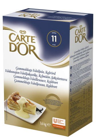 Carte d'Or Vanhanajan vaniljakastike 1,6kg/11L - Carte d'Or Vanhanajan vaniljakastike 1,6kg/11L -