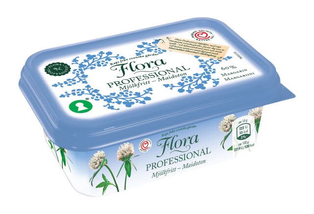Flora Professional laktoositon margariini 60, 16 x 400 g - Flora Professional laktoositon margariini 60, 16 x 400 g -