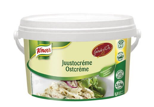 Garde d'Or JuustoCrème, sulatejuustopohjainen valmiste 3,5 kg, vähälaktoosinen - Garde d'Or JuustoCrème, sulatejuustopohjainen valmiste 3,5 kg, vähälaktoosinen -