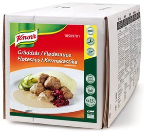 KNORR 100% Kermakastike 4 x 2,5 L - KNORR 100% Kermakastike 4 x 2,5 L -