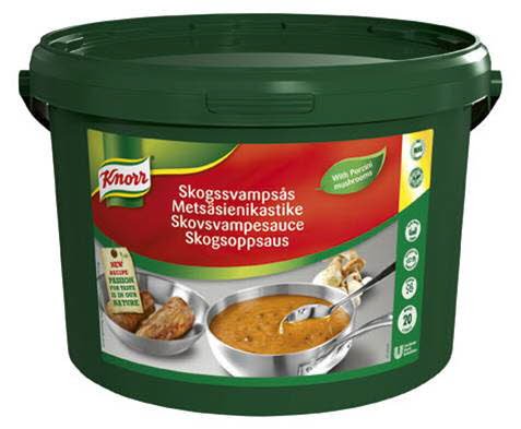 KNORR Metsäsienikastike 3 kg / 20 L - KNORR Metsäsienikastike 3 kg / 20 L -